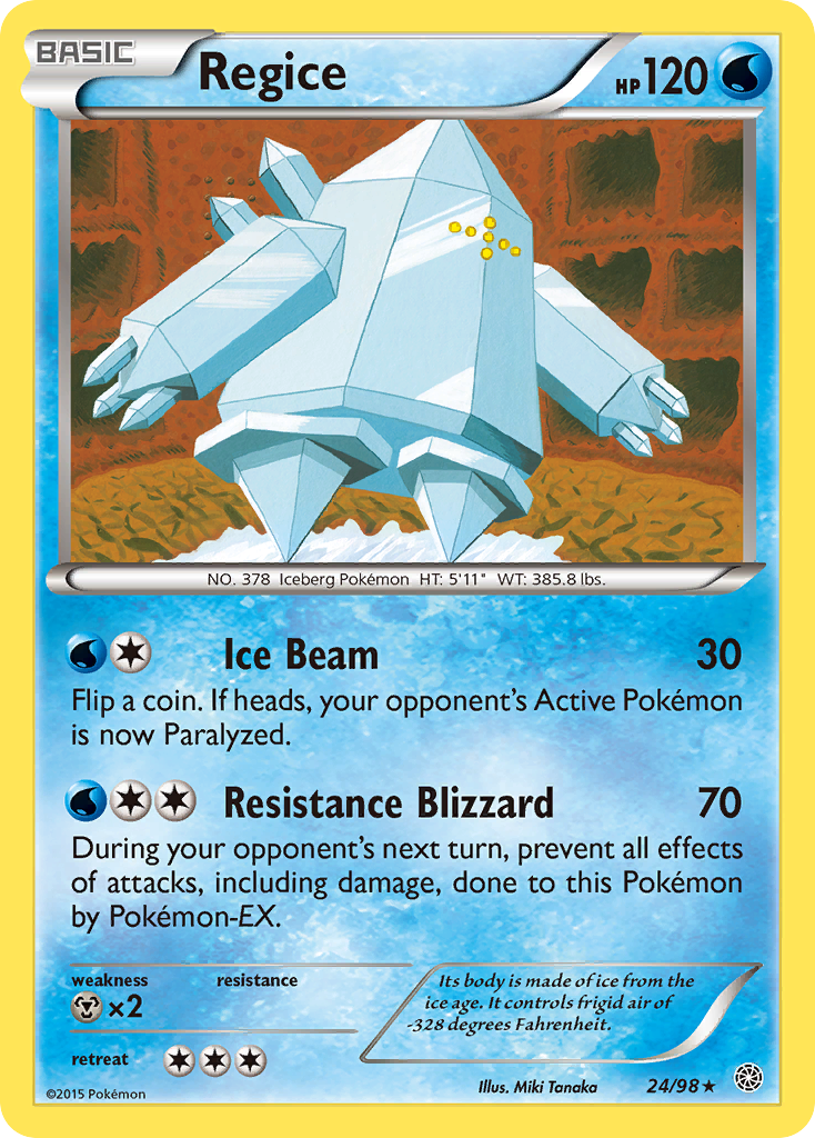 Regice (24/98) [XY: Ancient Origins] | Gear Gaming Bentonville