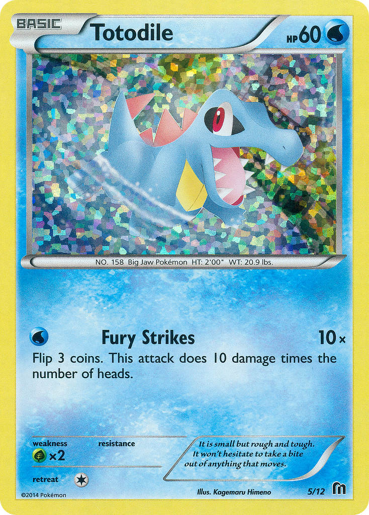 Totodile (5/12) [McDonald's Promos: 2016 Collection] | Gear Gaming Bentonville