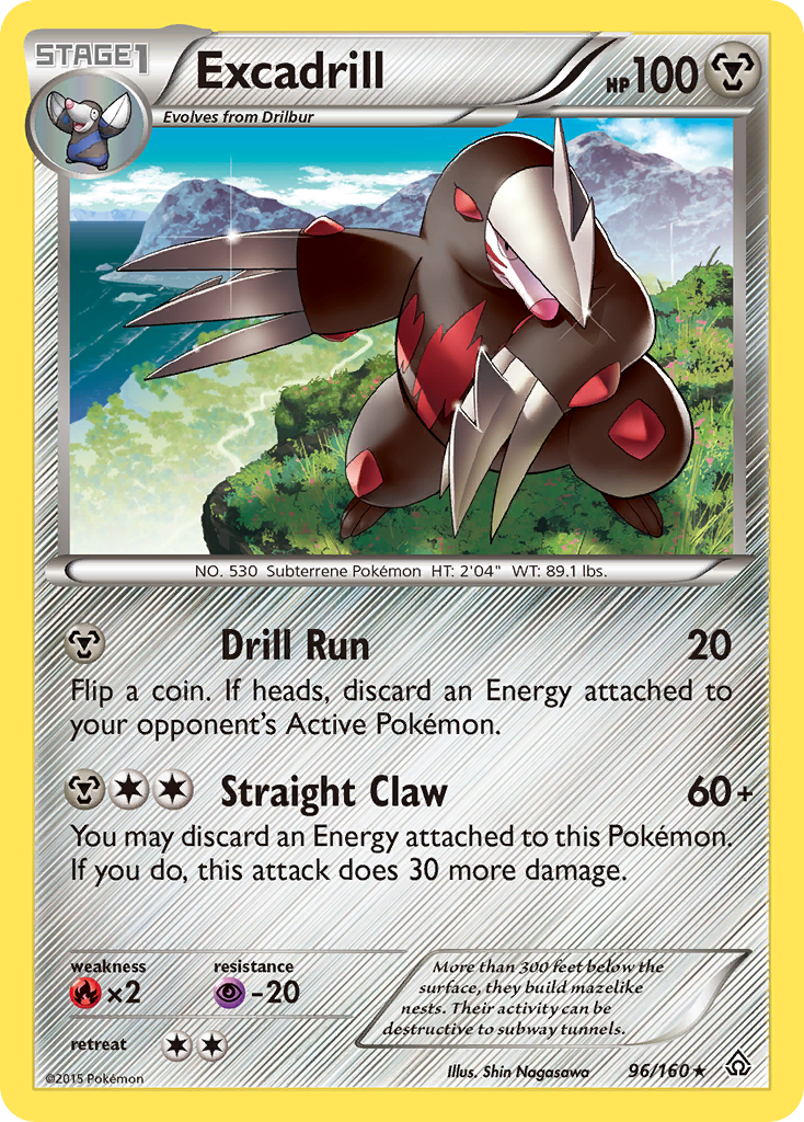 Excadrill (96/160) [XY: Primal Clash] | Gear Gaming Bentonville