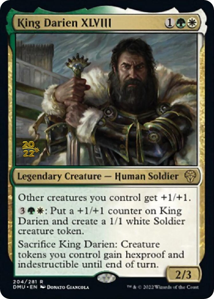 King Darien XLVIII [Dominaria United Prerelease Promos] | Gear Gaming Bentonville