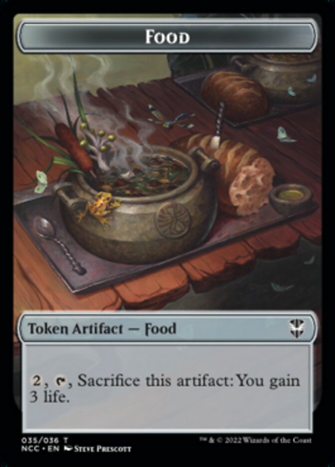 Food // Citizen Double-sided Token [Streets of New Capenna Commander Tokens] | Gear Gaming Bentonville