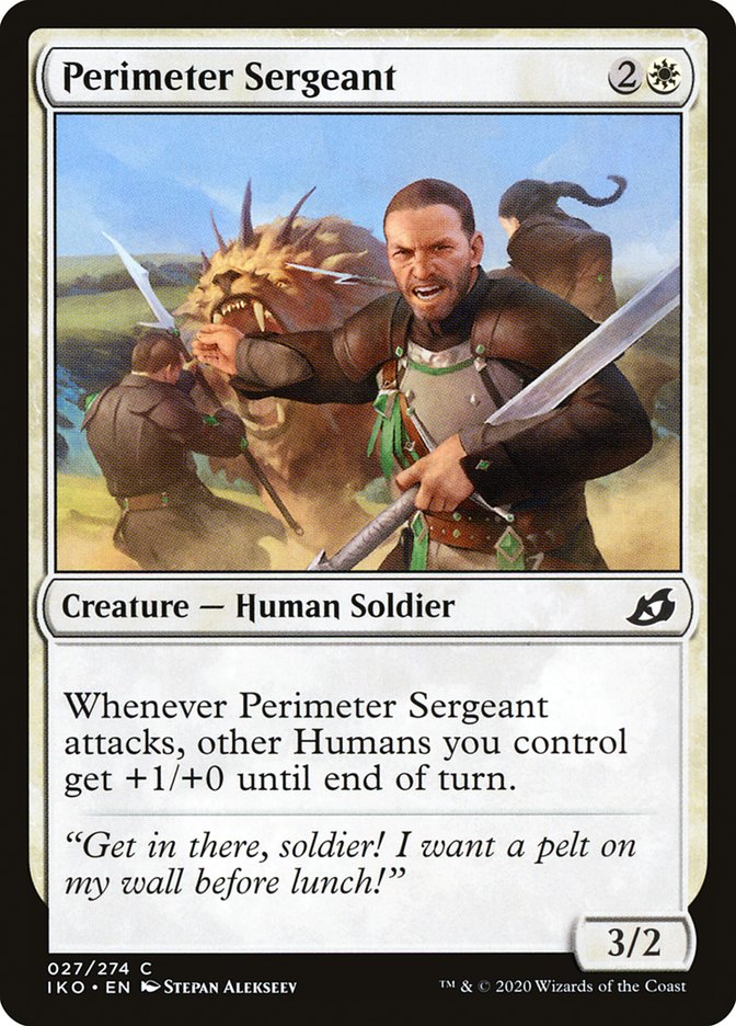 Perimeter Sergeant [Ikoria: Lair of Behemoths] | Gear Gaming Bentonville