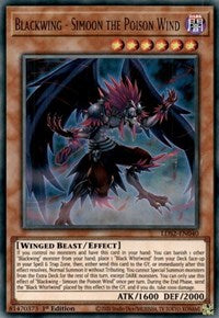 Blackwing - Simoon the Poison Wind [LDS2-EN040] Ultra Rare | Gear Gaming Bentonville