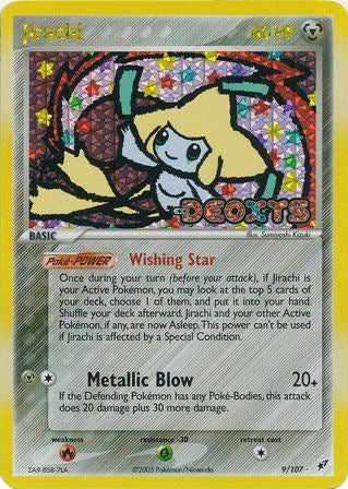 Jirachi (9/107) (Stamped) [EX: Deoxys] | Gear Gaming Bentonville