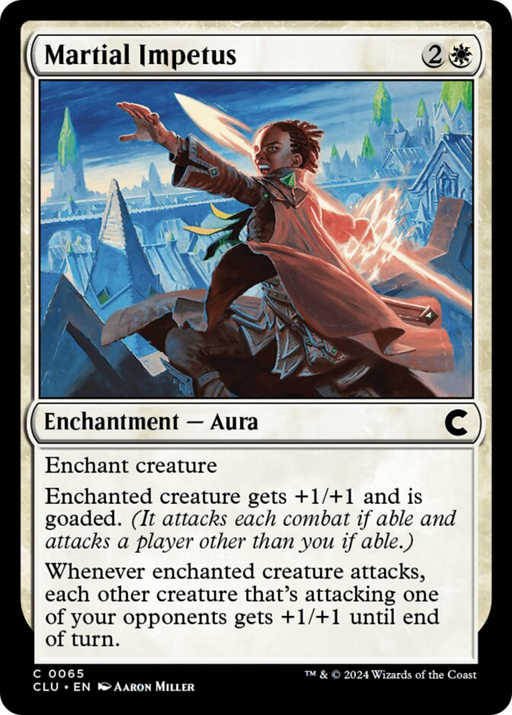 Martial Impetus [Ravnica: Clue Edition] | Gear Gaming Bentonville