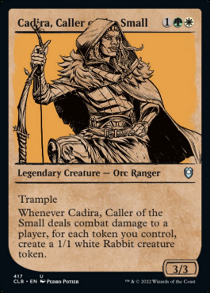 Cadira, Caller of the Small (Showcase) [Commander Legends: Battle for Baldur's Gate] | Gear Gaming Bentonville