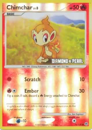 Chimchar (76/130) [Burger King Promos: 2008 Collection] | Gear Gaming Bentonville