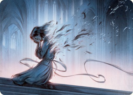 Fading Hope Art Card [Innistrad: Midnight Hunt Art Series] | Gear Gaming Bentonville