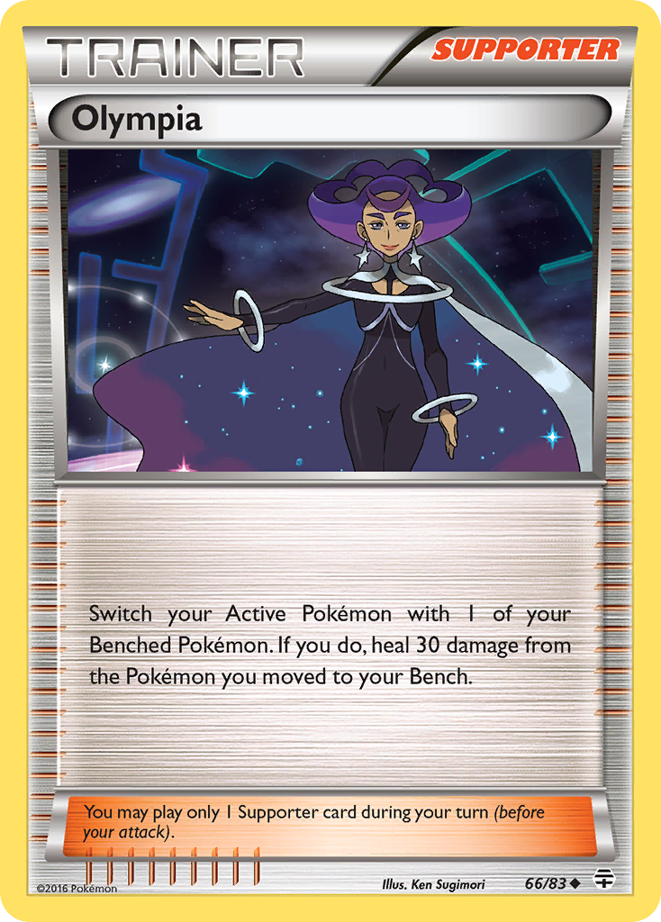 Olympia (66/83) [XY: Generations] | Gear Gaming Bentonville