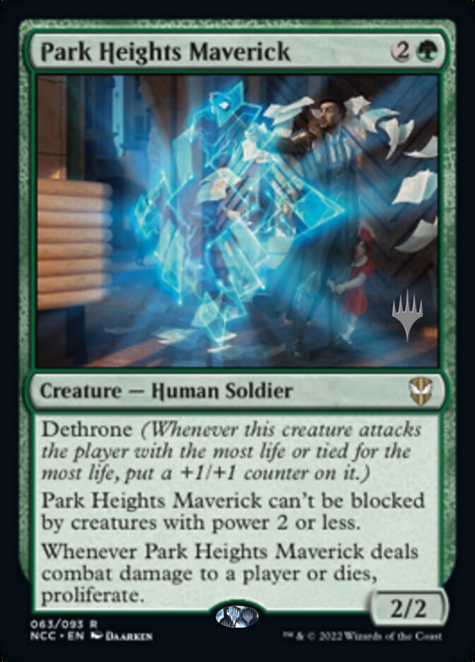 Park Heights Maverick (Promo Pack) [Streets of New Capenna Commander Promos] | Gear Gaming Bentonville