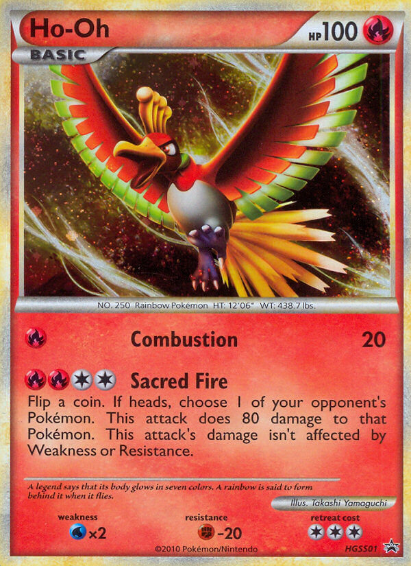 Ho-Oh (HGSS01) [HeartGold & SoulSilver: Black Star Promos] | Gear Gaming Bentonville