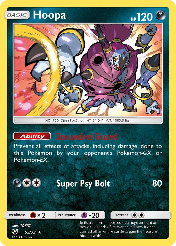 Hoopa (55/73) [Sun & Moon: Shining Legends] | Gear Gaming Bentonville