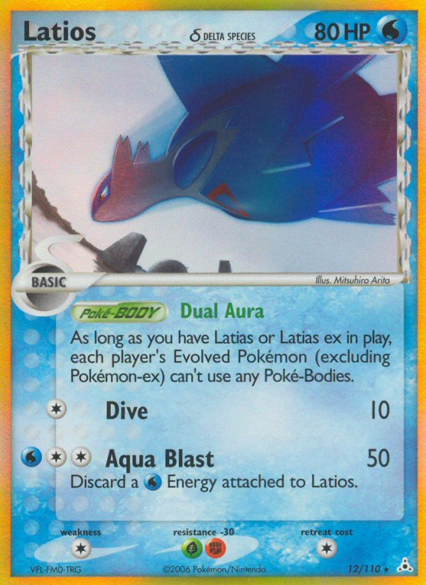 Latios (12/110) (Delta Species) [EX: Holon Phantoms] | Gear Gaming Bentonville