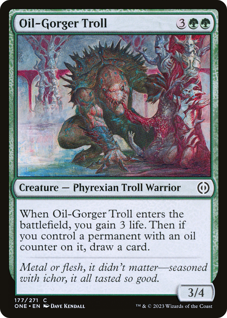 Oil-Gorger Troll [Phyrexia: All Will Be One] | Gear Gaming Bentonville