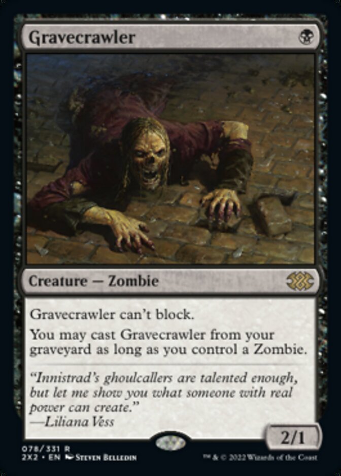 Gravecrawler [Double Masters 2022] | Gear Gaming Bentonville