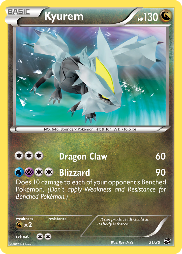 Kyurem (21/20) [Black & White: Dragon Vault] | Gear Gaming Bentonville