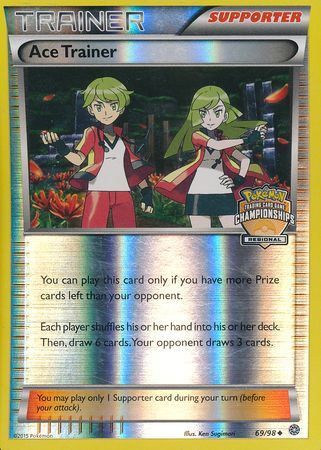 Ace Trainer (69/98) (Regional Championship Promo) [XY: Ancient Origins] | Gear Gaming Bentonville