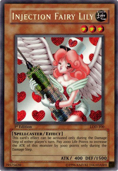 Injection Fairy Lily [LOD-100] Secret Rare | Gear Gaming Bentonville