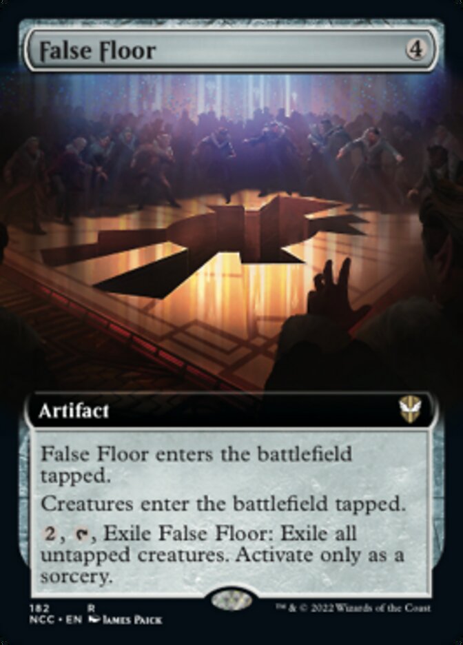 False Floor (Extended Art) [Streets of New Capenna Commander] | Gear Gaming Bentonville