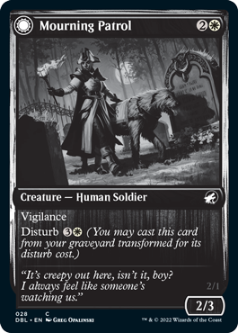 Mourning Patrol // Morning Apparition [Innistrad: Double Feature] | Gear Gaming Bentonville