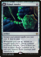 Primal Amulet // Primal Wellspring (Buy-A-Box) [Ixalan Treasure Chest] | Gear Gaming Bentonville