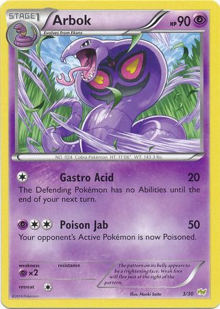 Arbok (3/30) [XY: Trainer Kit - Noivern] | Gear Gaming Bentonville