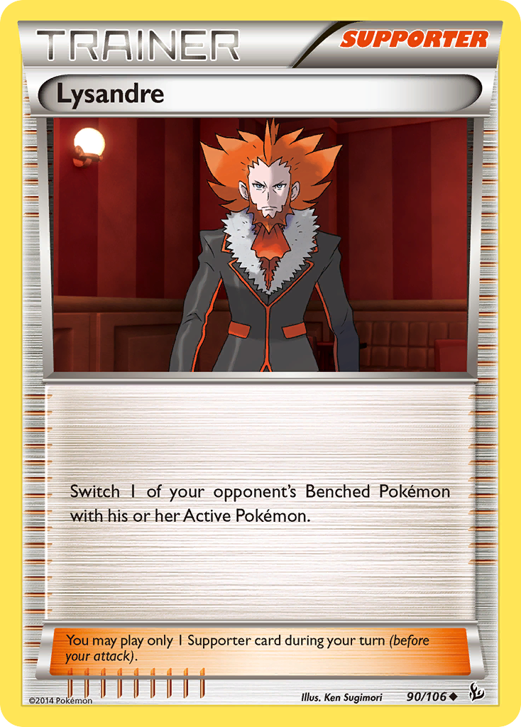 Lysandre (90/106) [XY: Flashfire] | Gear Gaming Bentonville