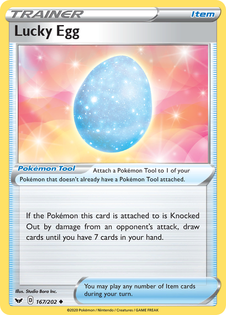 Lucky Egg (167/202) [Sword & Shield: Base Set] | Gear Gaming Bentonville