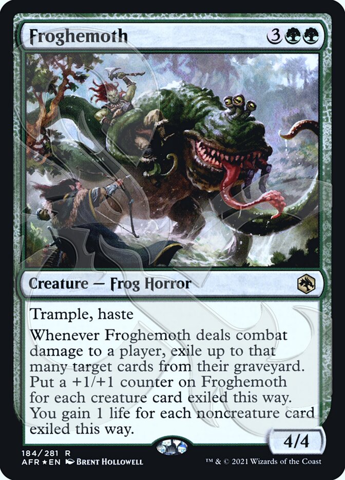 Froghemoth (Ampersand Promo) [Dungeons & Dragons: Adventures in the Forgotten Realms Promos] | Gear Gaming Bentonville