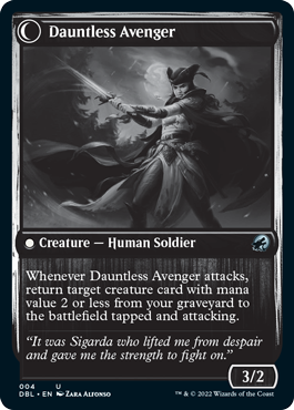 Bereaved Survivor // Dauntless Avenger [Innistrad: Double Feature] | Gear Gaming Bentonville