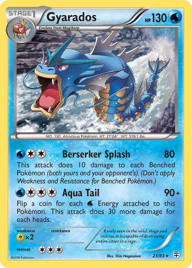 Gyarados (23/83) [XY: Generations] | Gear Gaming Bentonville