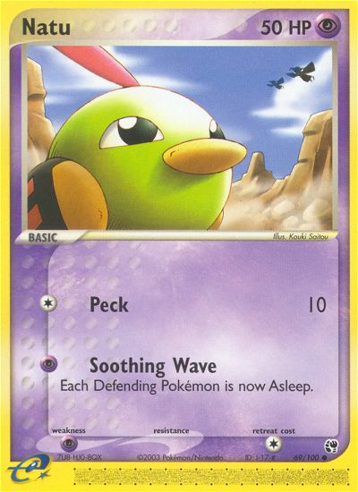 Natu (69/100) [EX: Sandstorm] | Gear Gaming Bentonville