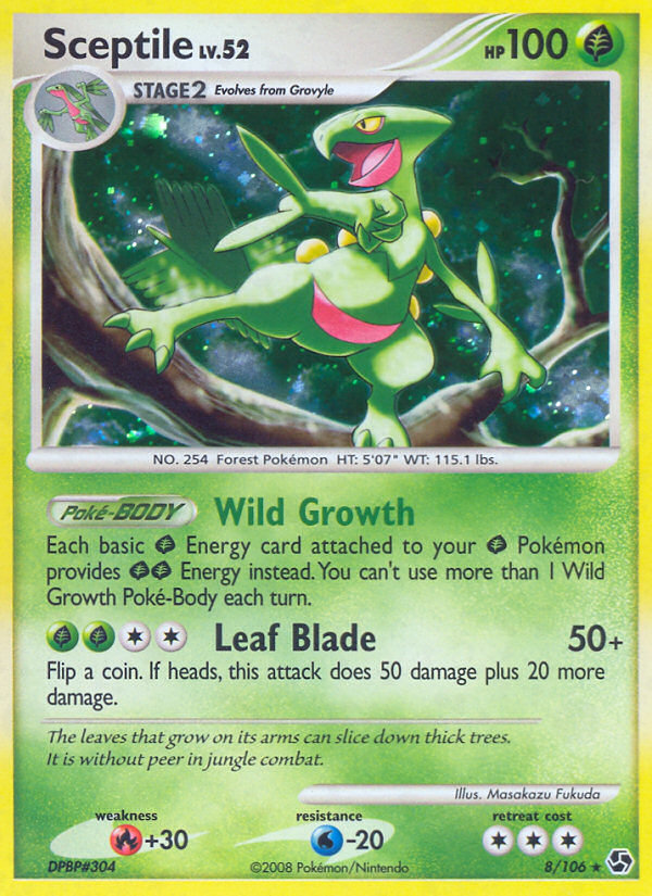 Sceptile (8/106) [Diamond & Pearl: Great Encounters] | Gear Gaming Bentonville