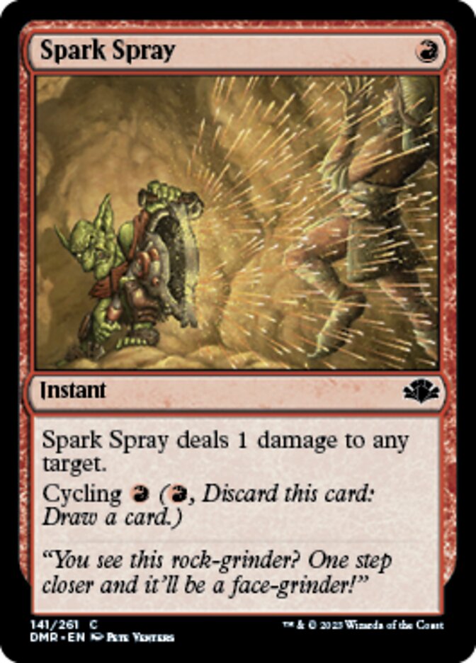 Spark Spray [Dominaria Remastered] | Gear Gaming Bentonville