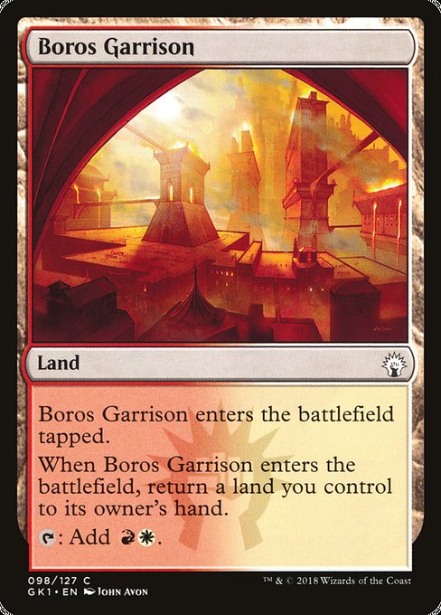 Boros Garrison [Guilds of Ravnica: Guild Kits] | Gear Gaming Bentonville