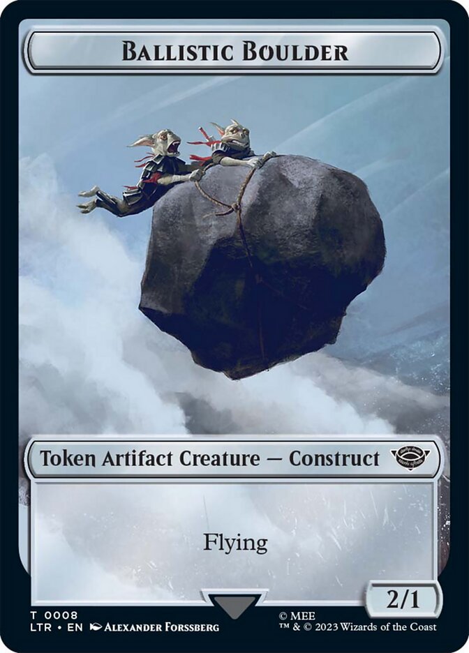 Ballistic Boulder Token [The Lord of the Rings: Tales of Middle-Earth Tokens] | Gear Gaming Bentonville