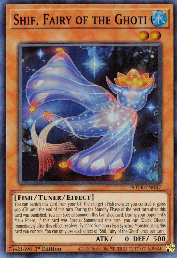 Shif, Fairy of the Ghoti [POTE-EN087] Super Rare | Gear Gaming Bentonville