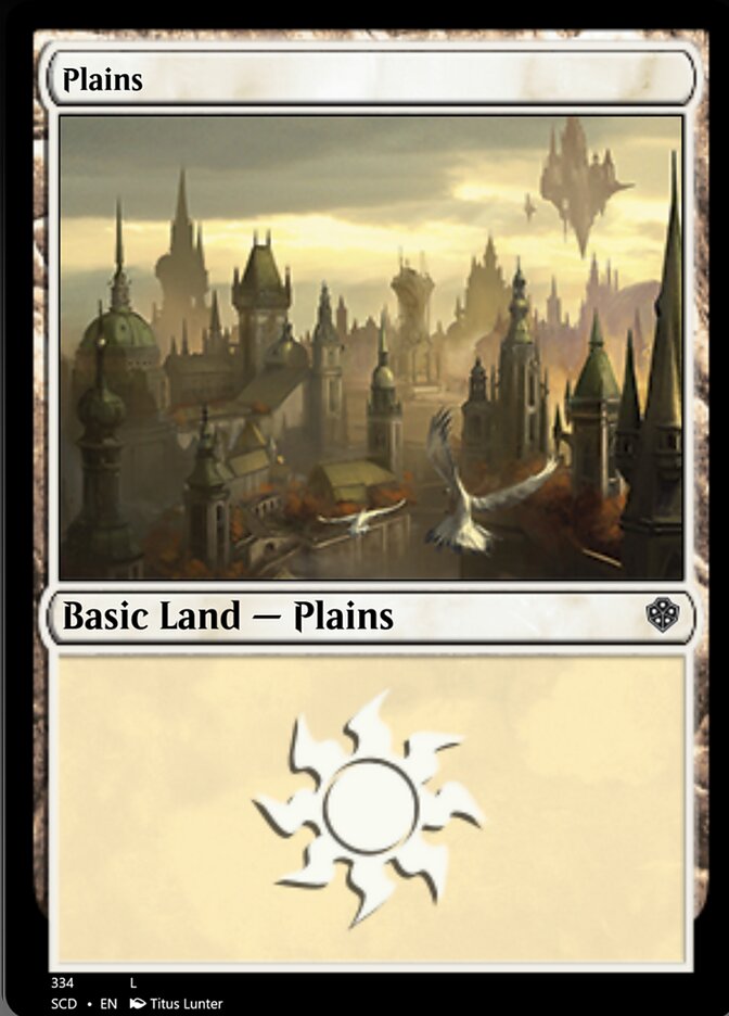 Plains (334) [Starter Commander Decks] | Gear Gaming Bentonville