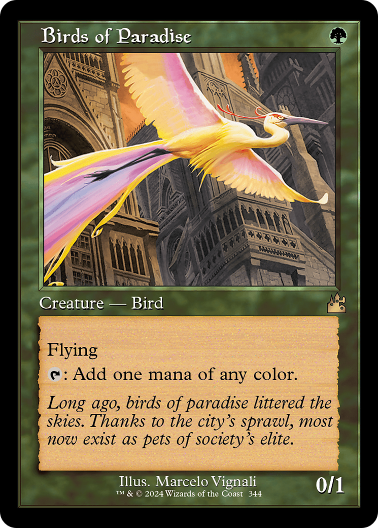 Birds of Paradise (Retro) [Ravnica Remastered] | Gear Gaming Bentonville