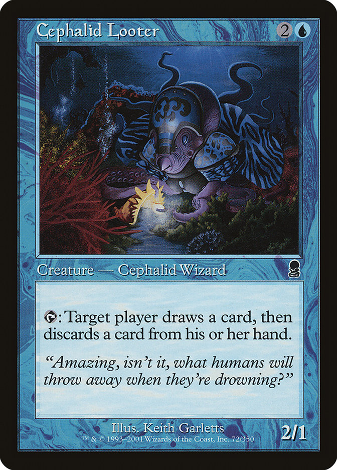 Cephalid Looter (Misprinted) [Odyssey] | Gear Gaming Bentonville