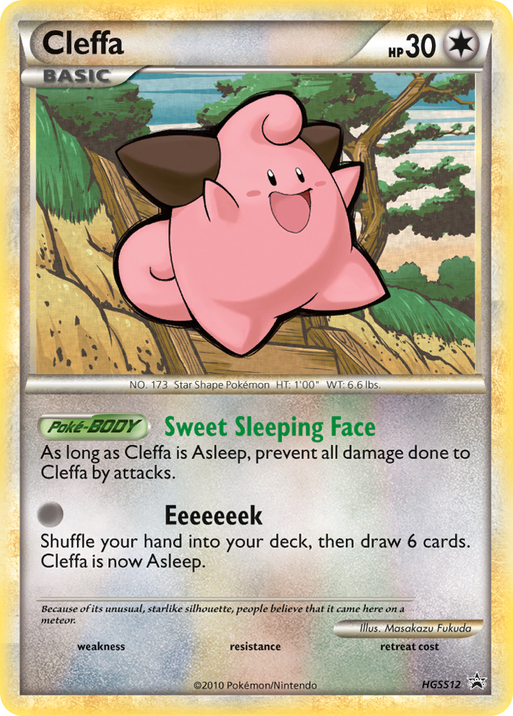 Cleffa (HGSS12) [HeartGold & SoulSilver: Black Star Promos] | Gear Gaming Bentonville