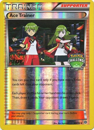 Ace Trainer (69/98) (International Challenge Promo Staff) [XY: Ancient Origins] | Gear Gaming Bentonville