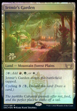 Jetmir's Garden [Streets of New Capenna Prerelease Promos] | Gear Gaming Bentonville