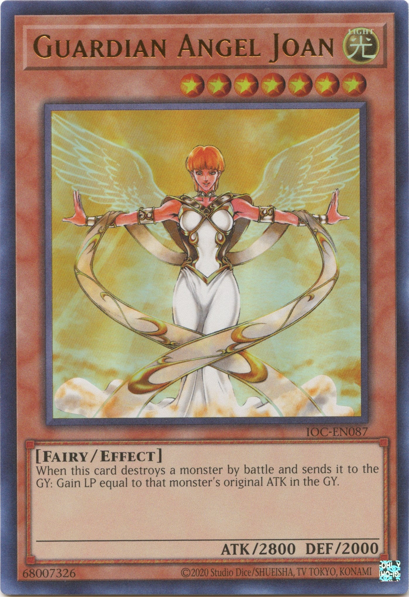 Guardian Angel Joan (25th Anniversary) [IOC-EN087] Ultra Rare | Gear Gaming Bentonville