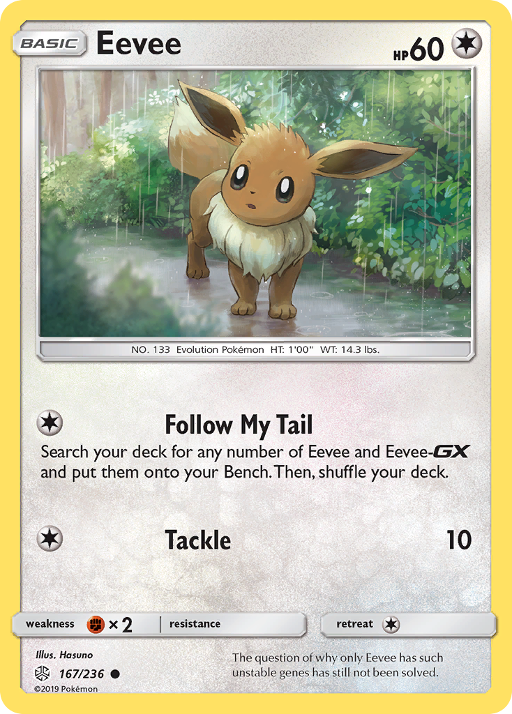 Eevee (167/236) [Sun & Moon: Cosmic Eclipse] | Gear Gaming Bentonville