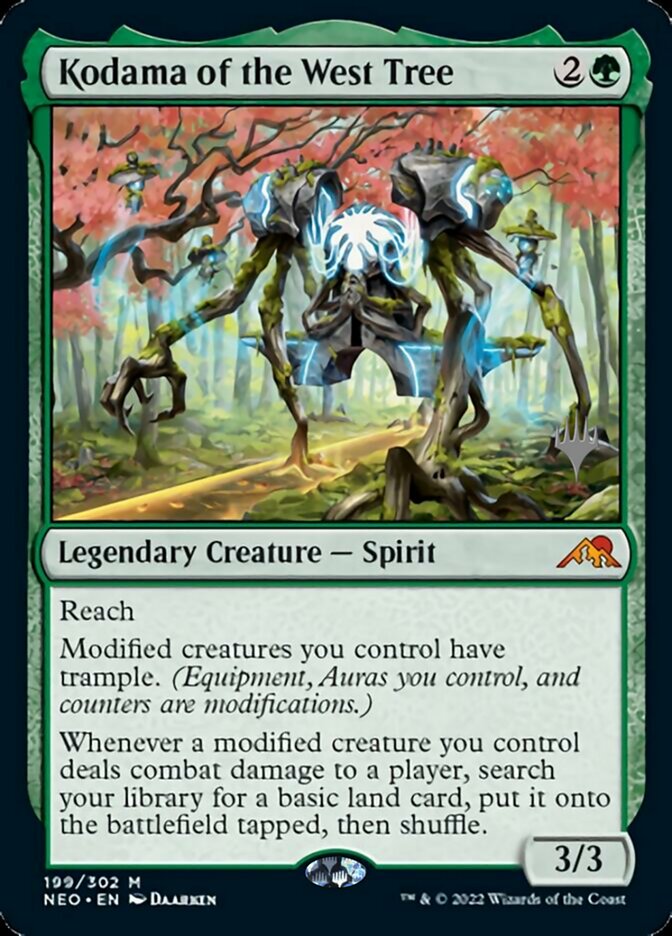 Kodama of the West Tree (Promo Pack) [Kamigawa: Neon Dynasty Promos] | Gear Gaming Bentonville