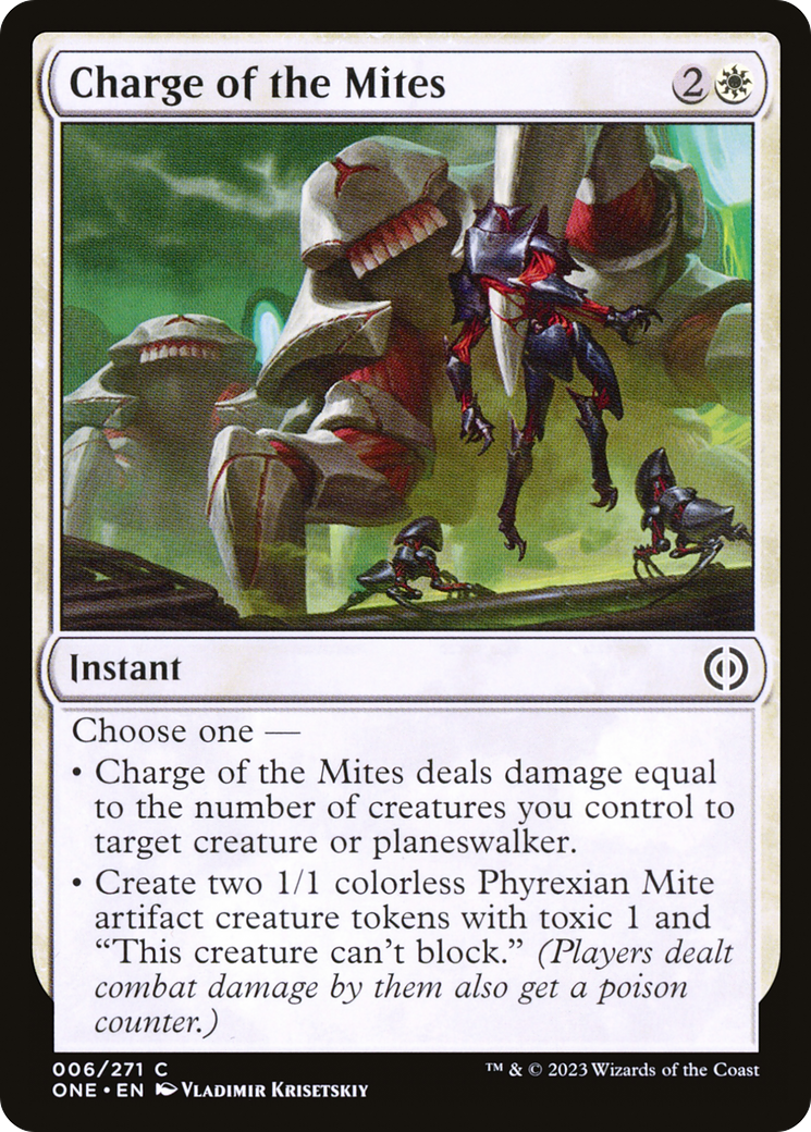 Charge of the Mites [Phyrexia: All Will Be One] | Gear Gaming Bentonville