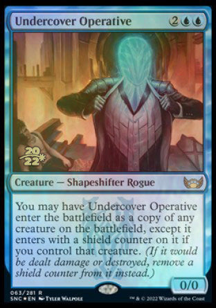 Undercover Operative [Streets of New Capenna Prerelease Promos] | Gear Gaming Bentonville