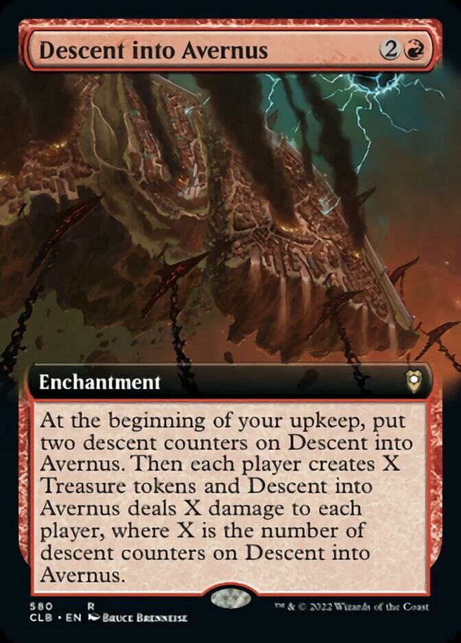 Descent into Avernus (Extended Art) [Commander Legends: Battle for Baldur's Gate] | Gear Gaming Bentonville