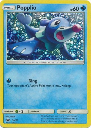 Popplio (SM03) (General Mills Promo) [Sun & Moon: Black Star Promos] | Gear Gaming Bentonville